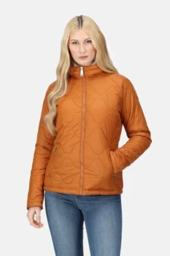 Regatta Ellerie Insulated Onion Quilt Brown Jacket