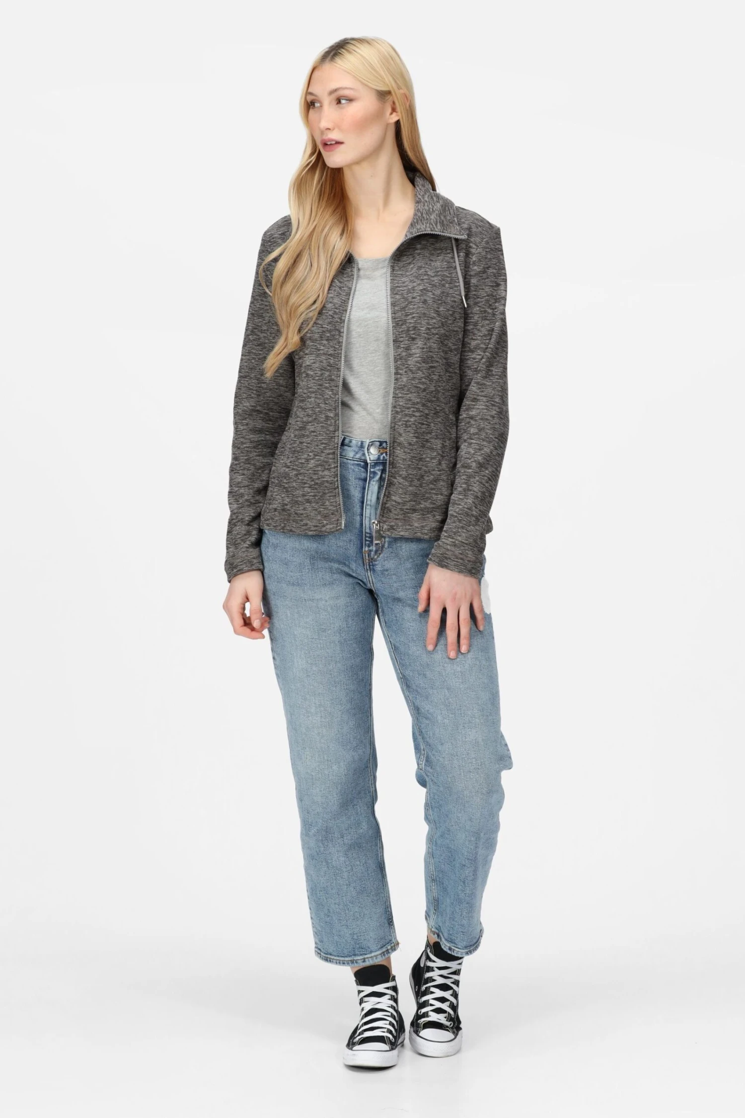 Regatta Grey Kizmit Full Zip Fleece - Image 3