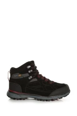 Regatta Black Samaris Suede Waterproof Walking Boots