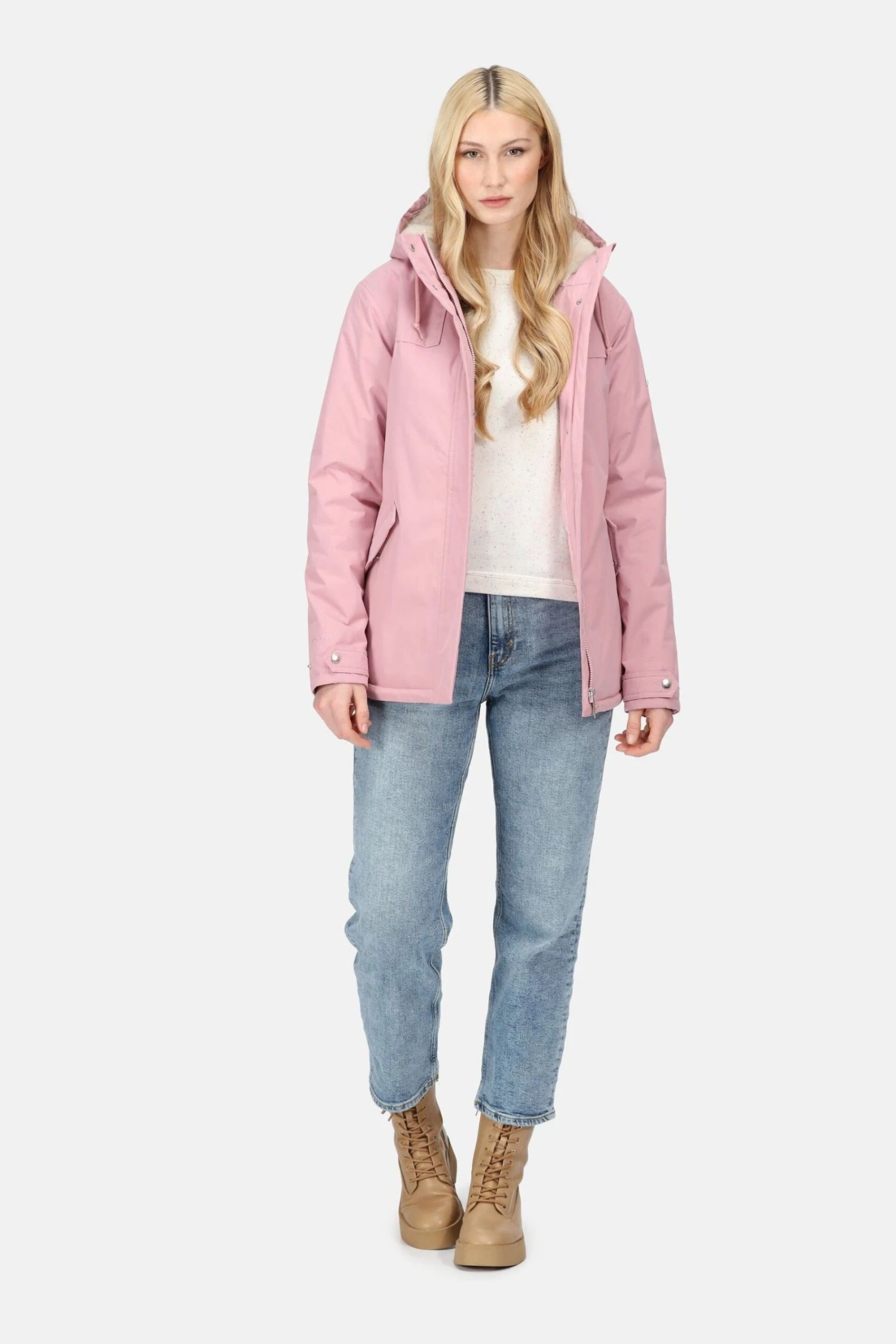 Regatta Pink Bria Waterproof Insulated Jacket - Image 3