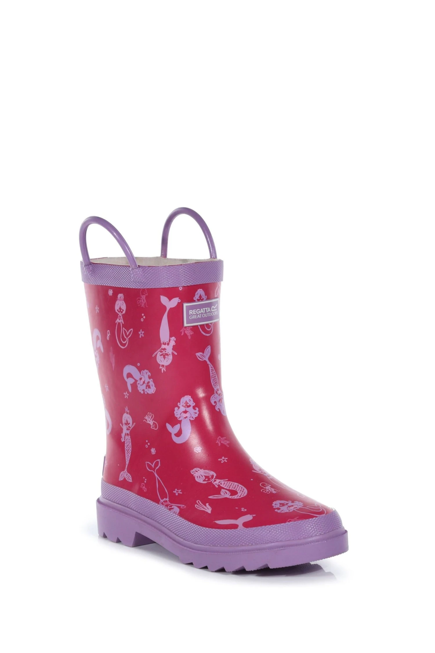 Regatta Junior Pink Minnow Wellies - Image 2