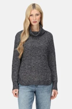 Regatta Black Kensley Knitted Jumper