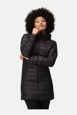 Regatta Andel Iii Longline Insulated Black Jacket