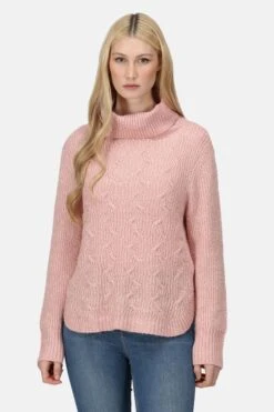 Regatta Pink Kensley Knitted Jumper