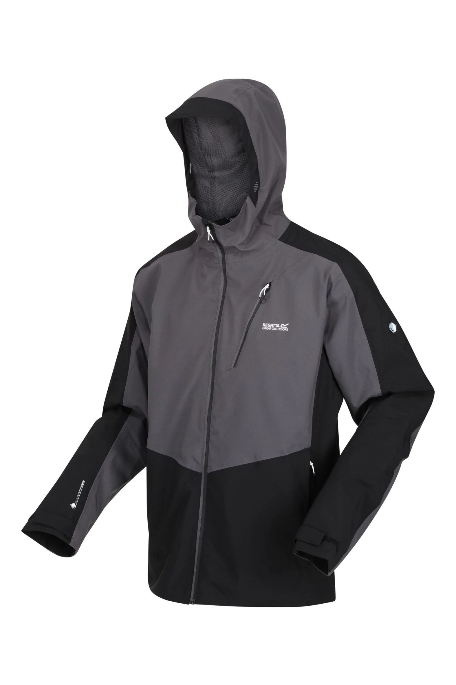 Regatta Highton Stretch III Waterproof Black Jacket - Image 7