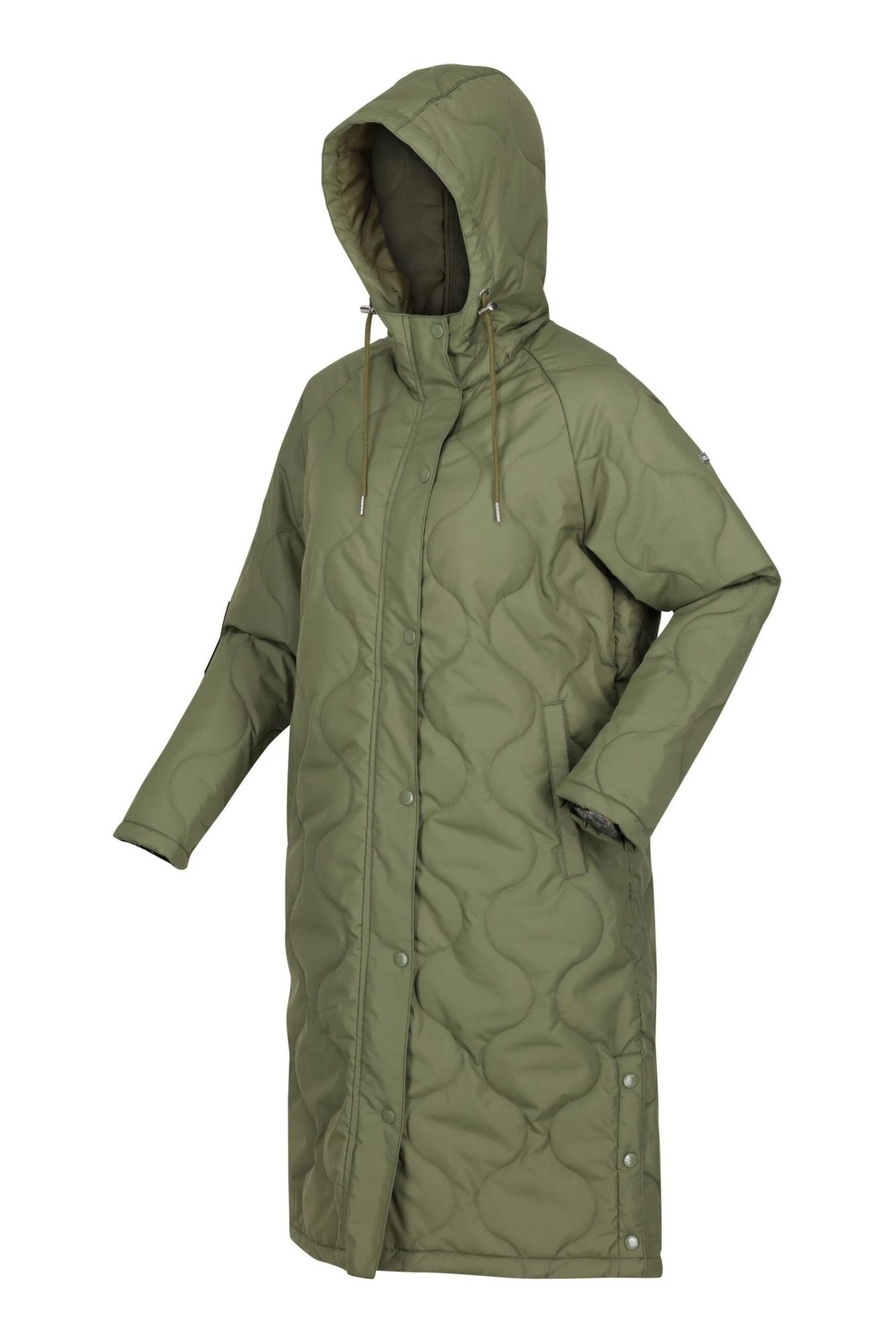 Regatta Blue Jovie Longline Insulated Onion Quilt Jacket - Image 10