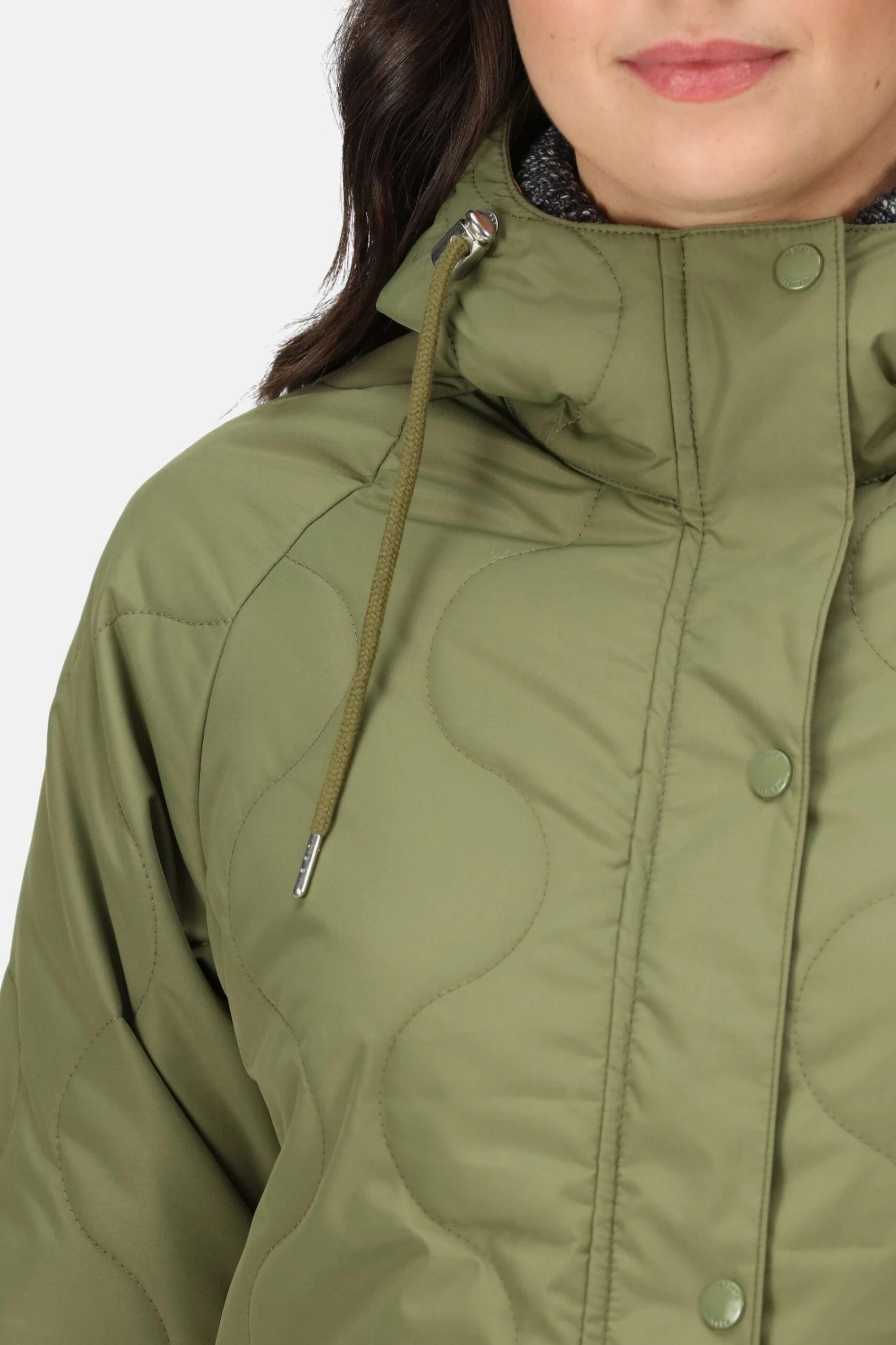 Regatta Blue Jovie Longline Insulated Onion Quilt Jacket - Image 5