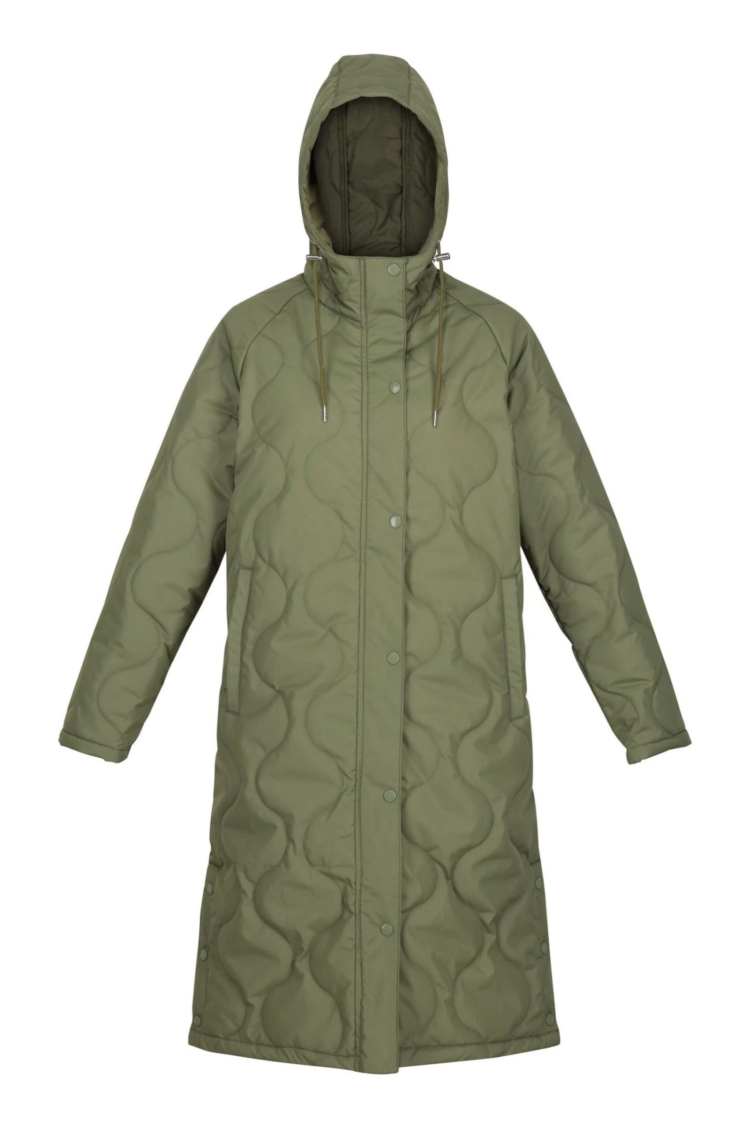 Regatta Blue Jovie Longline Insulated Onion Quilt Jacket - Image 8