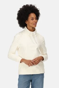 Regatta Abbilissa Slouchy Neckline White Fleece