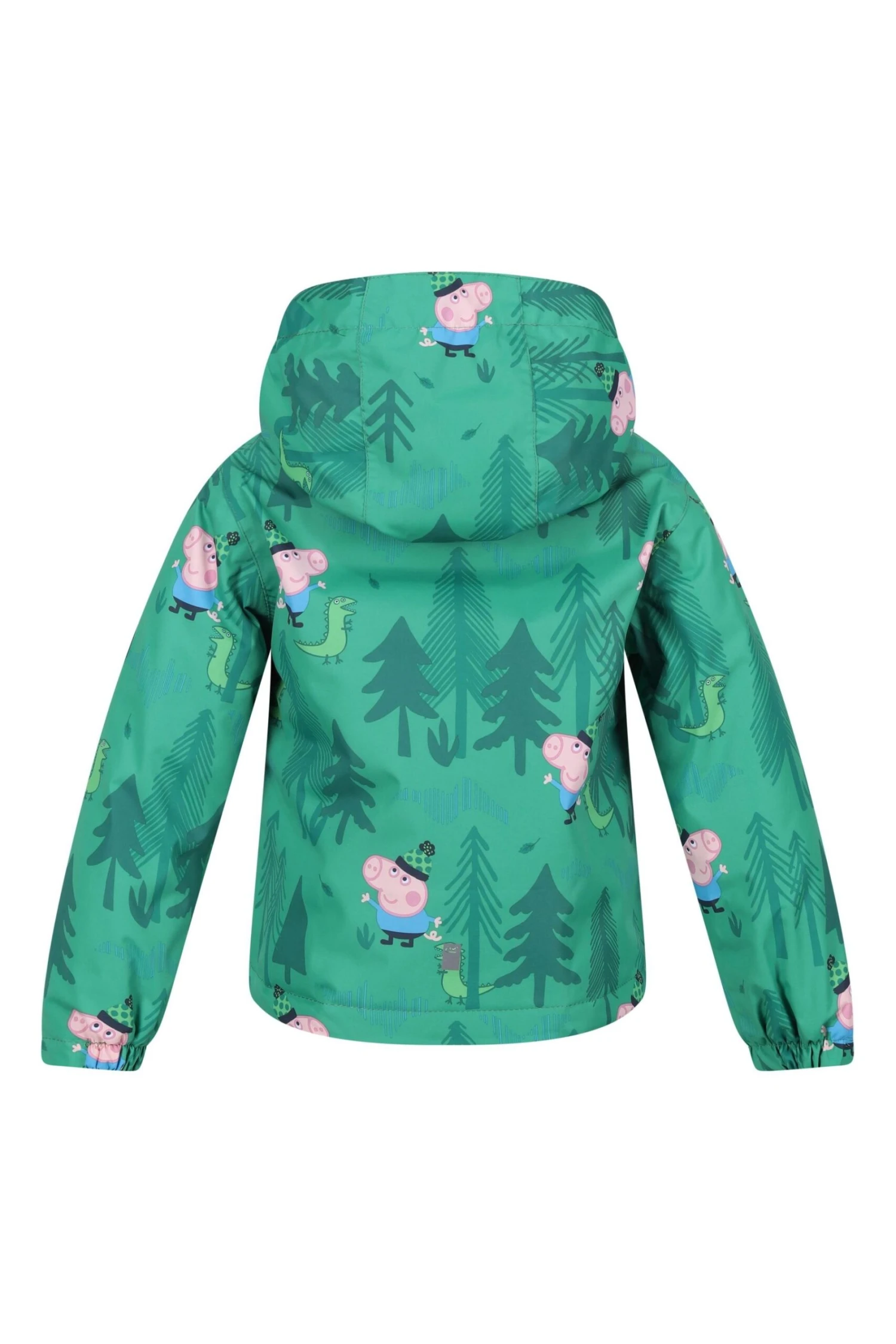 Regatta Green Peppa Pig Muddy Puddle Waterproof Jacket - Image 4