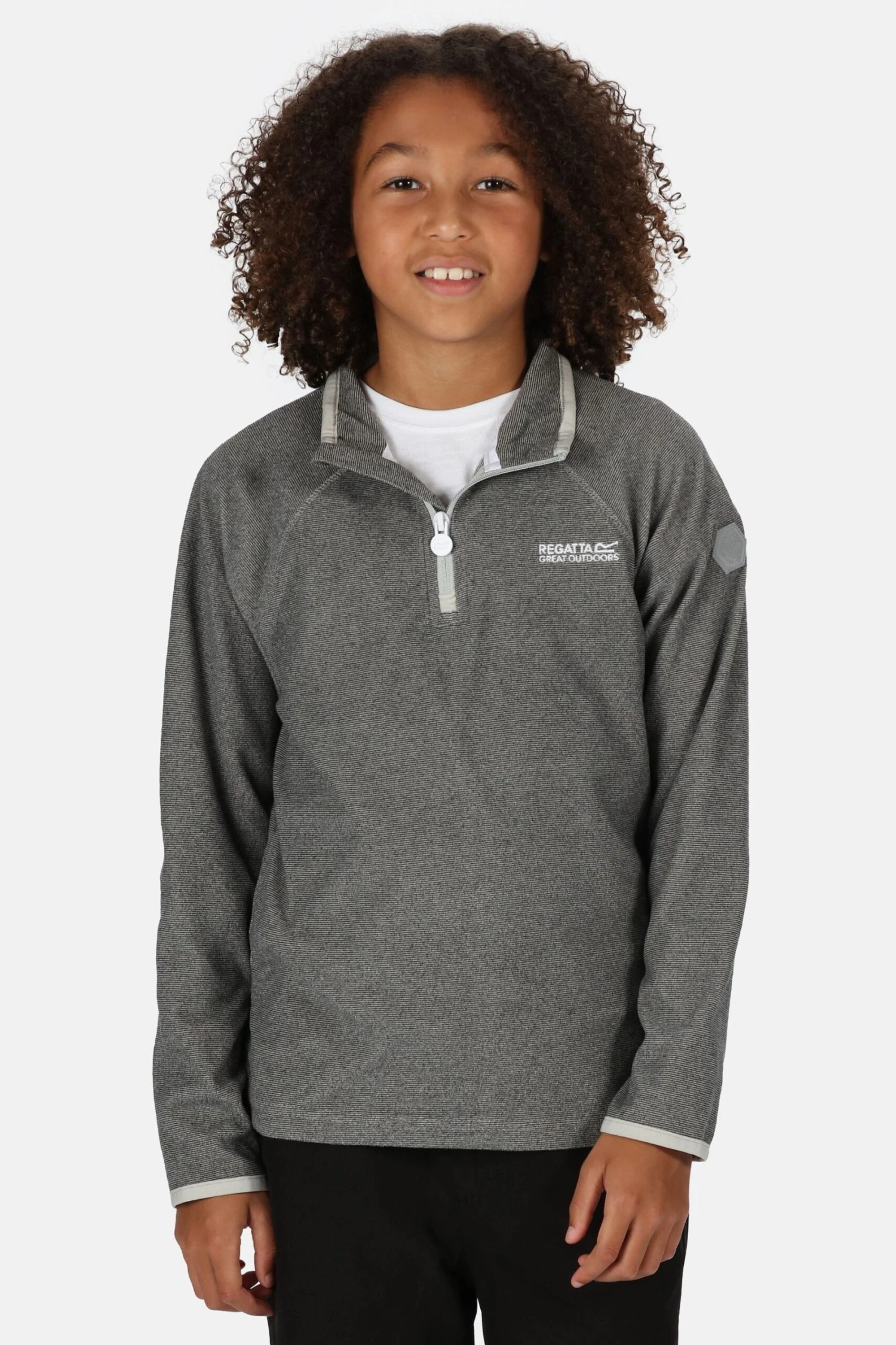 Regatta Grey Loco Half Zip Fleece