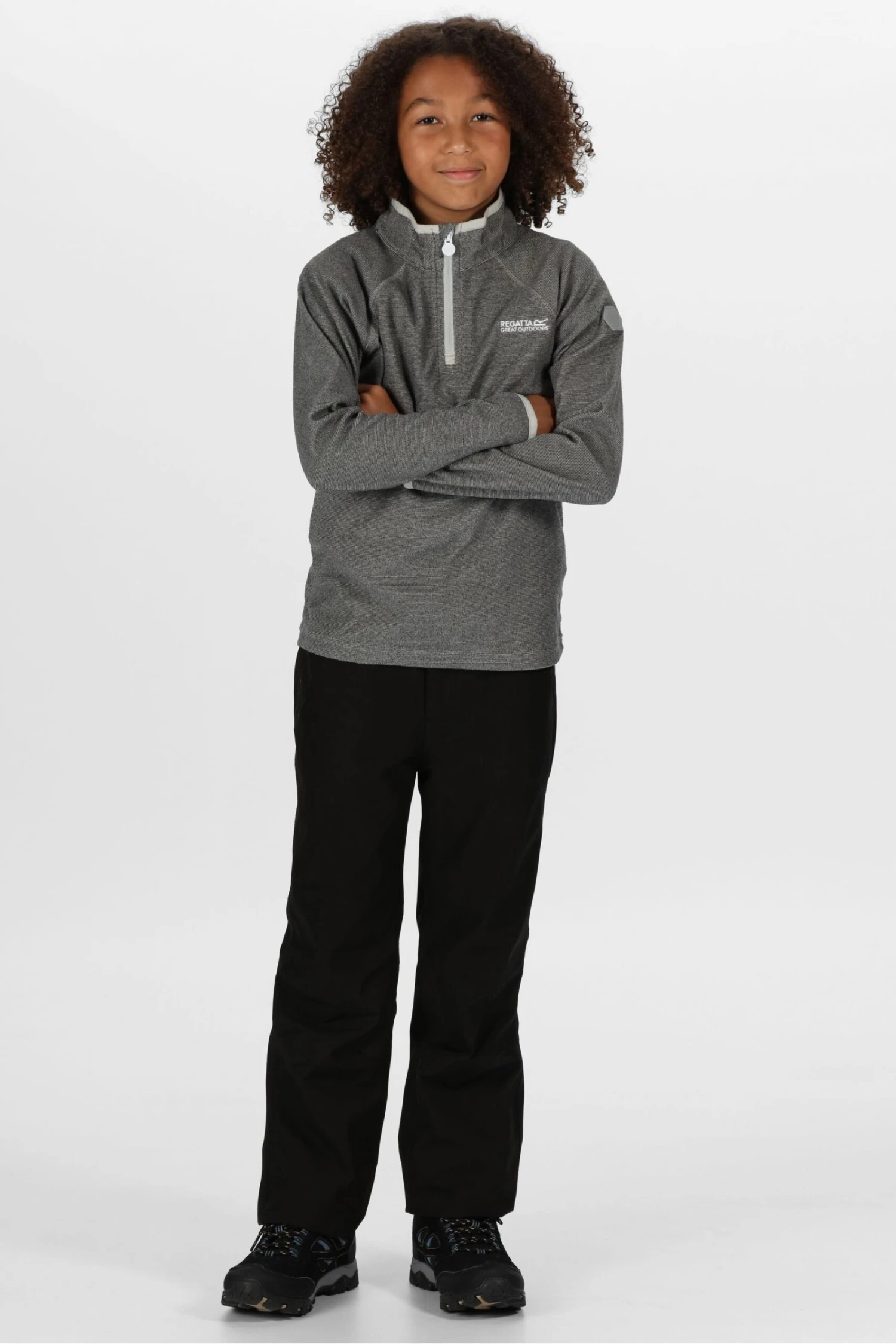 Regatta Grey Loco Half Zip Fleece - Image 3