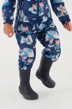 Regatta Blue Peppa Pig Waterproof Pack It Overtrousers