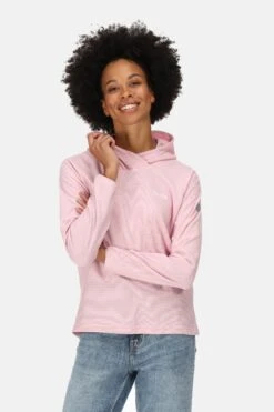Regatta Womens Pink Montes Fleece Hoodie