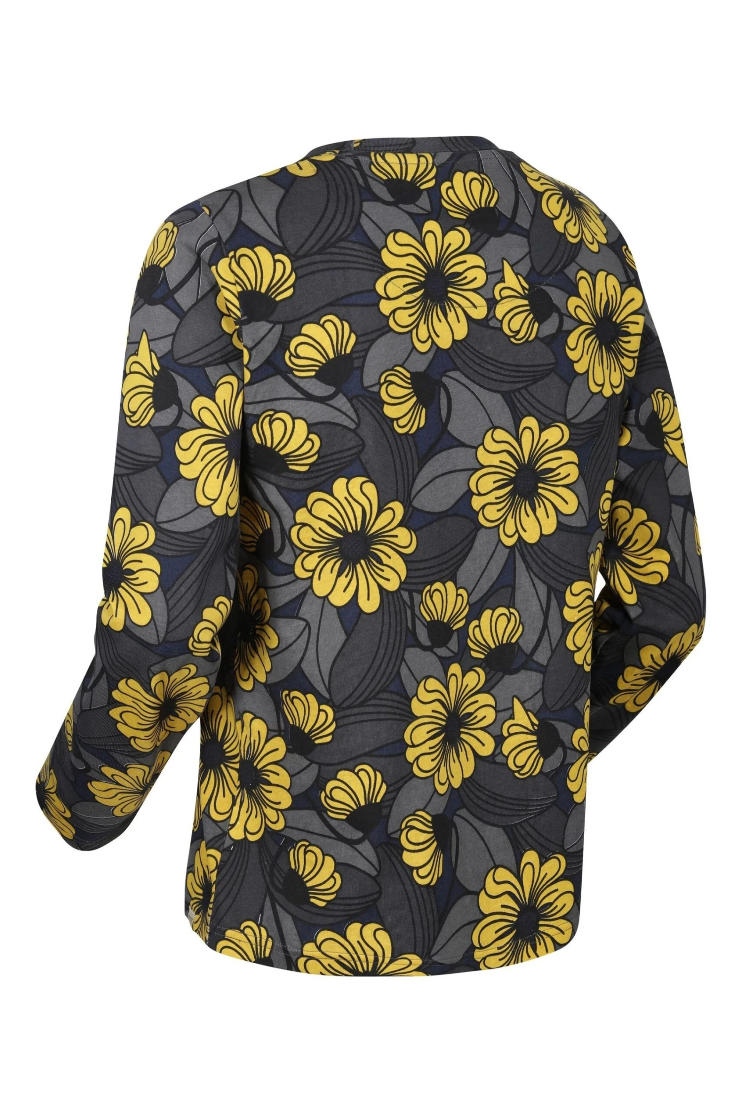 Regatta Yellow Orla Kiely Long Sleeve Winter T-Shirt - Image 10