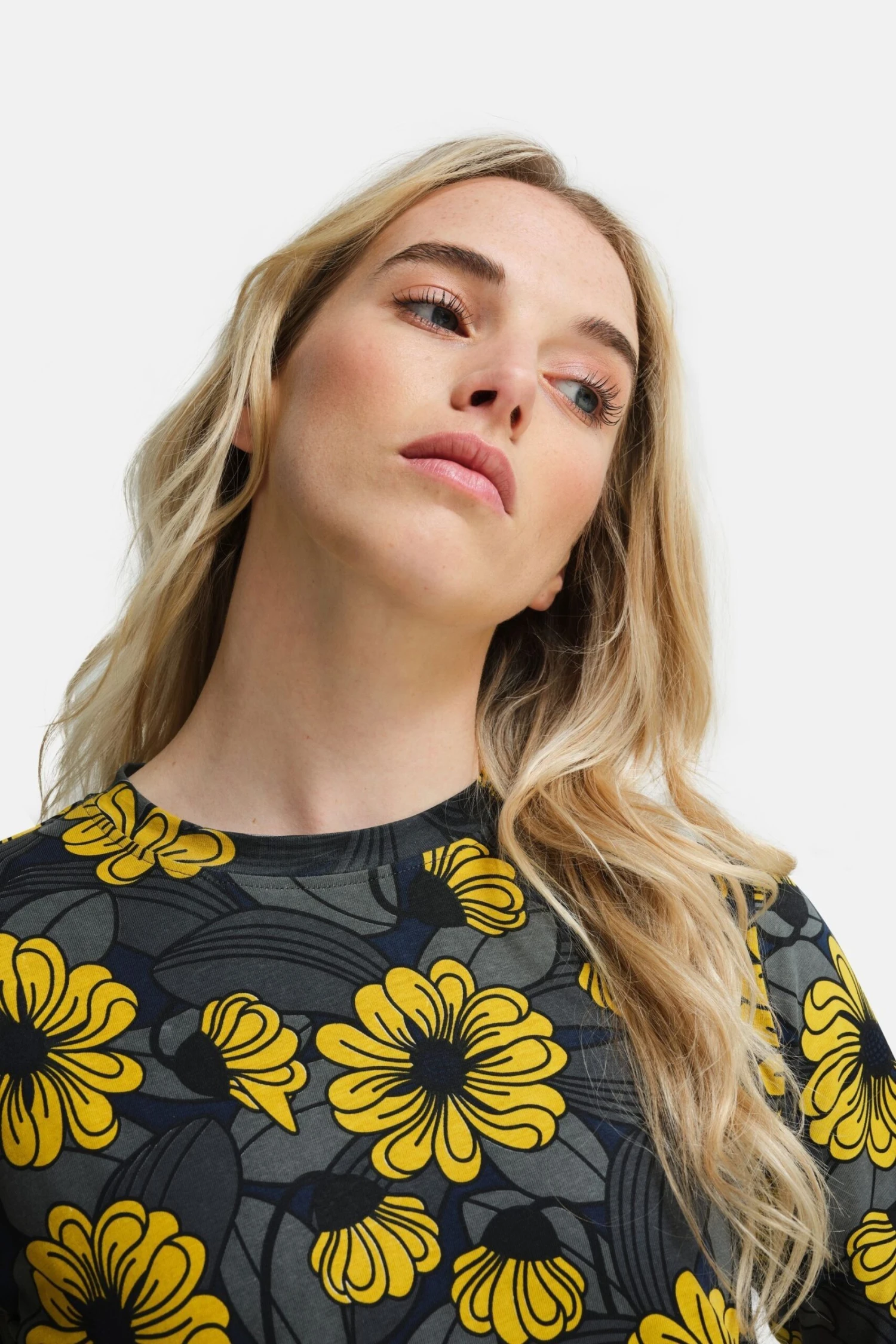 Regatta Yellow Orla Kiely Long Sleeve Winter T-Shirt - Image 6