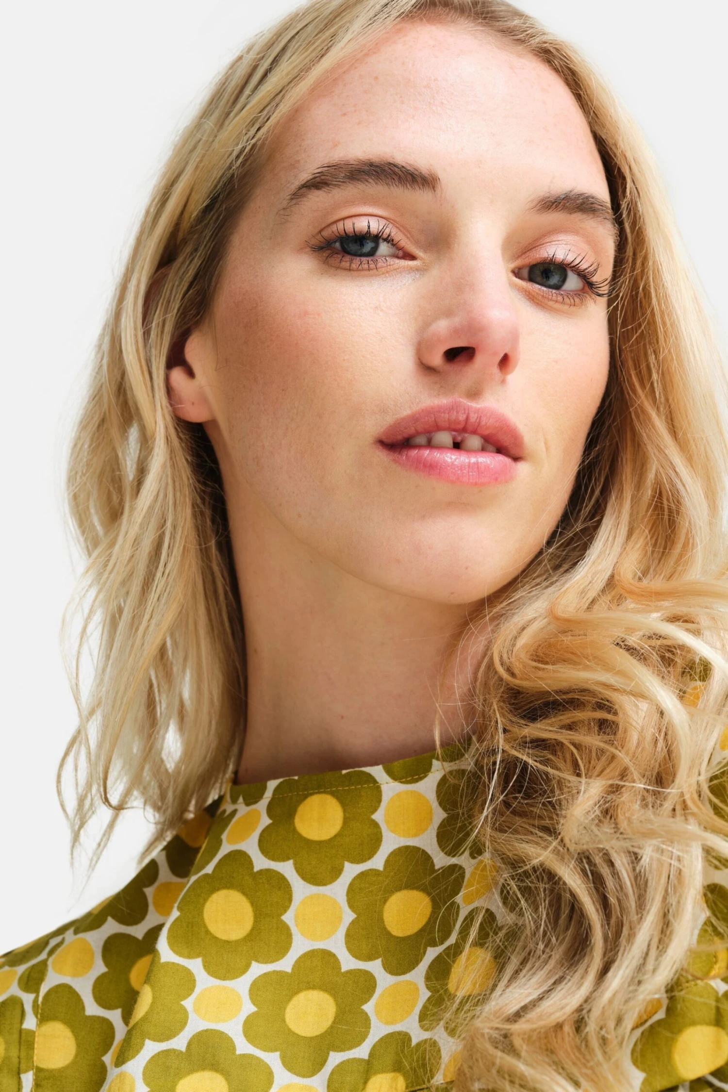 Regatta Yellow Orla Kiely Bib Collar Blouse - Image 6
