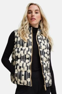 Regatta Natural Orla Kiely Reversable Quilted Gilet