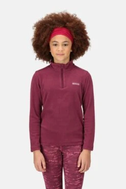 Regatta Red/Maroon Hot Shot Ii Half Zip Fleece