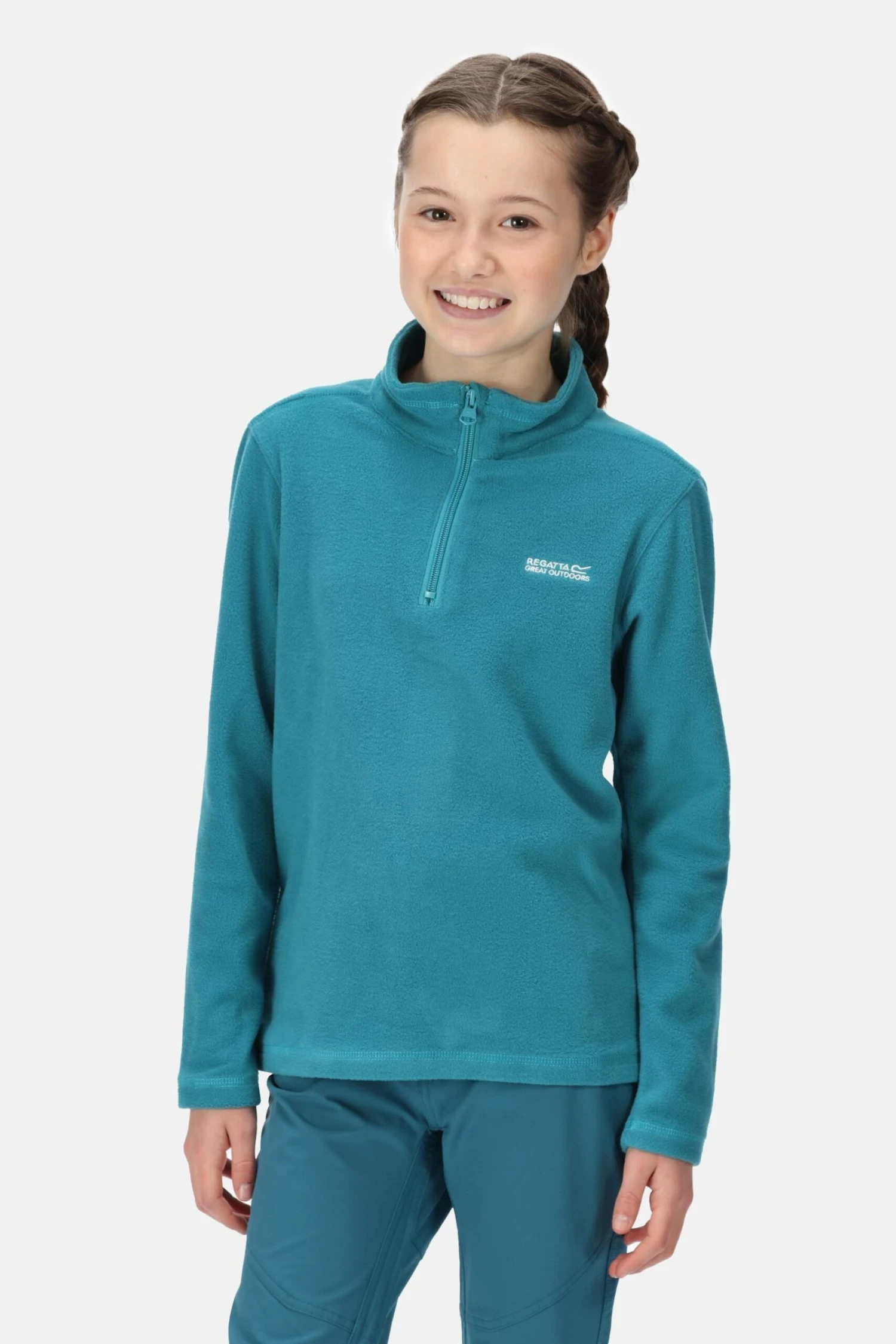 Regatta Blue Hot Shot Ii Half Zip Fleece