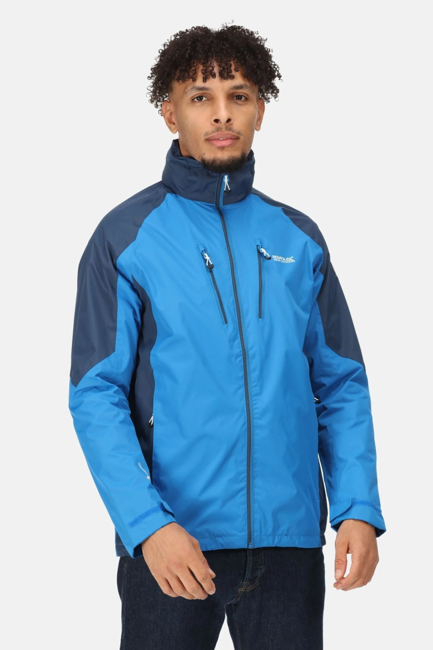 Regatta Blue Calderdale IV Waterproof Jacket