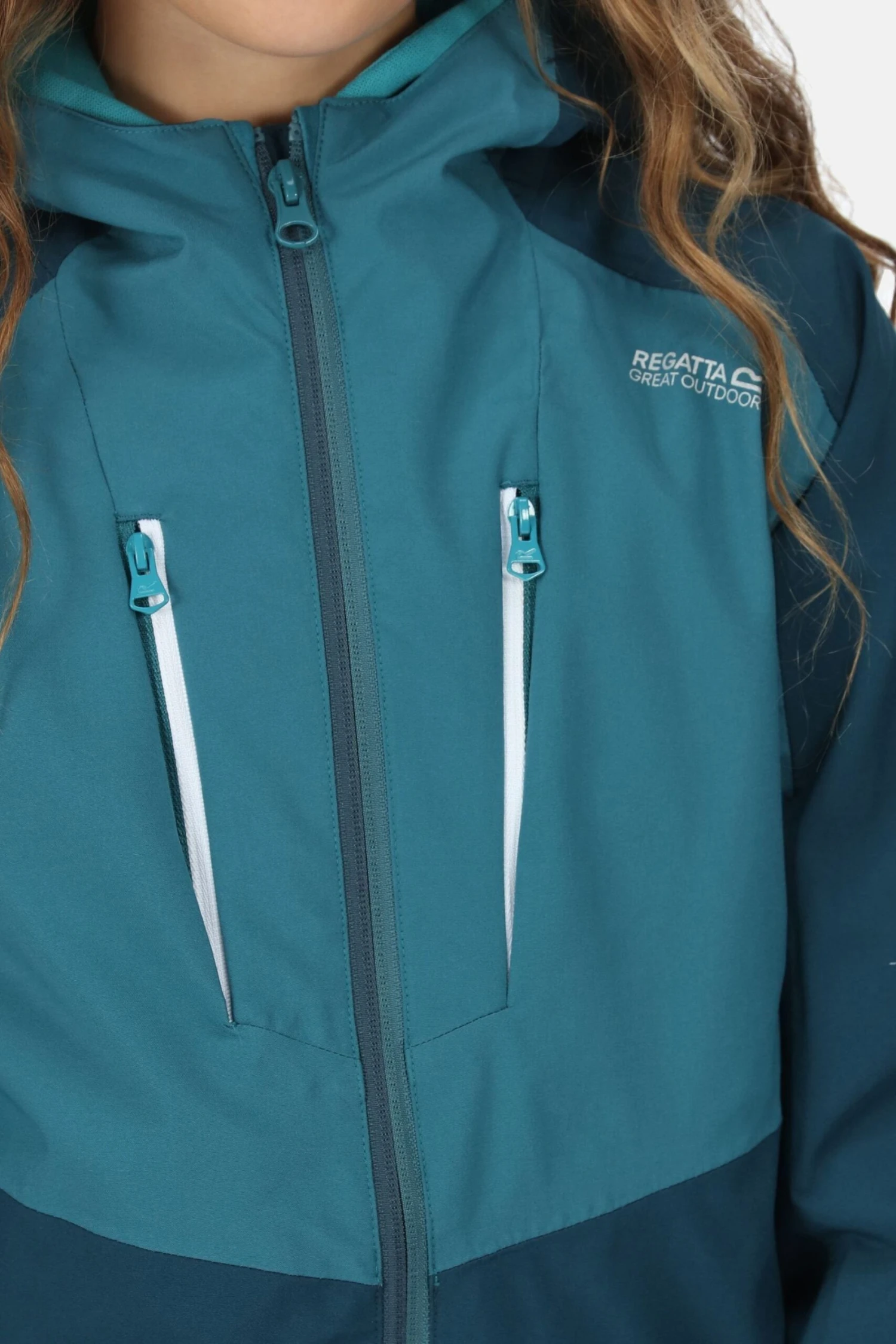 Regatta Junior Blue Waterproof Highton Iii Jacket - Image 4