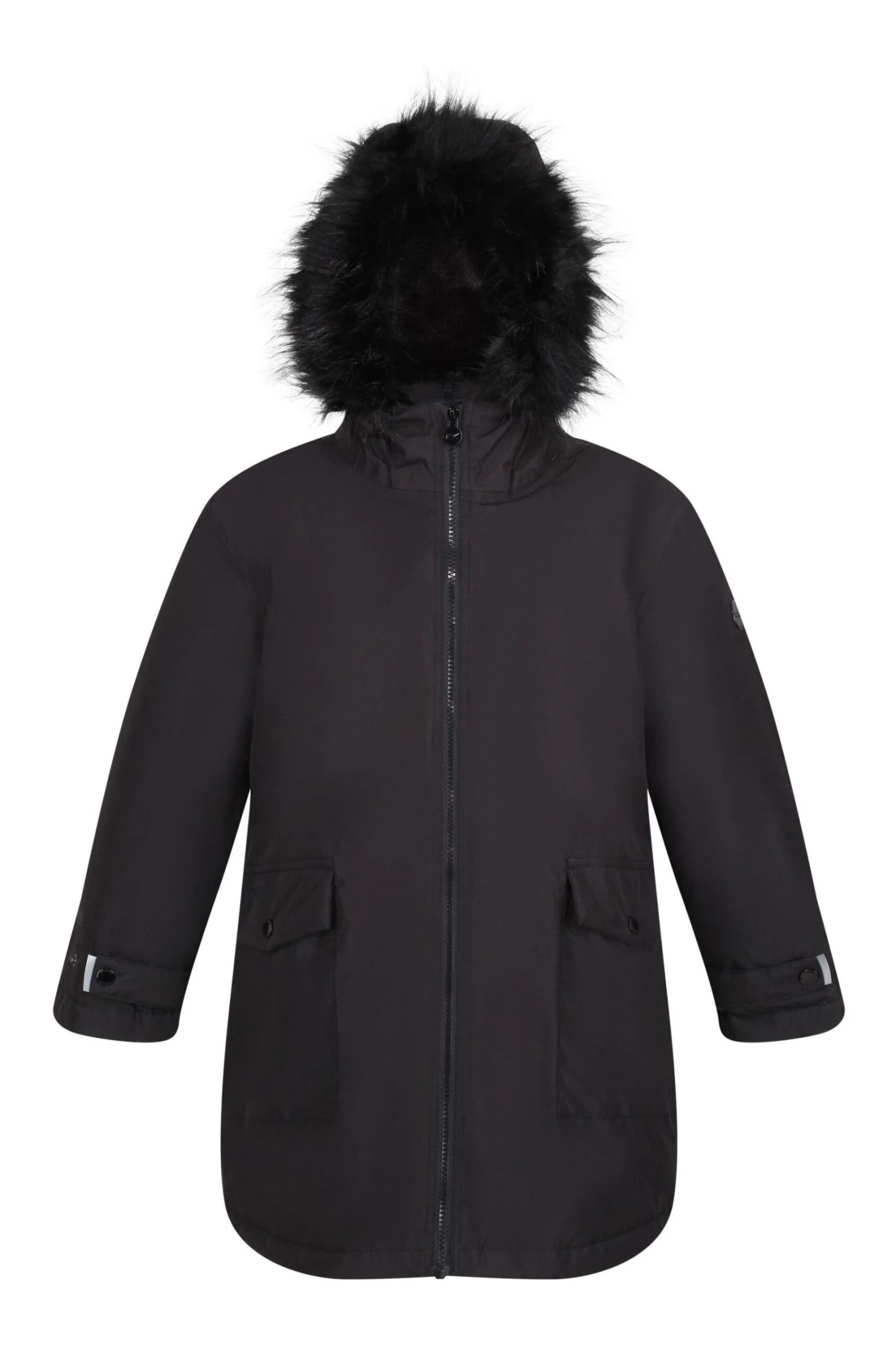 Regatta Adelyn Black Waterproof Insulated Parka Jacket - Image 4