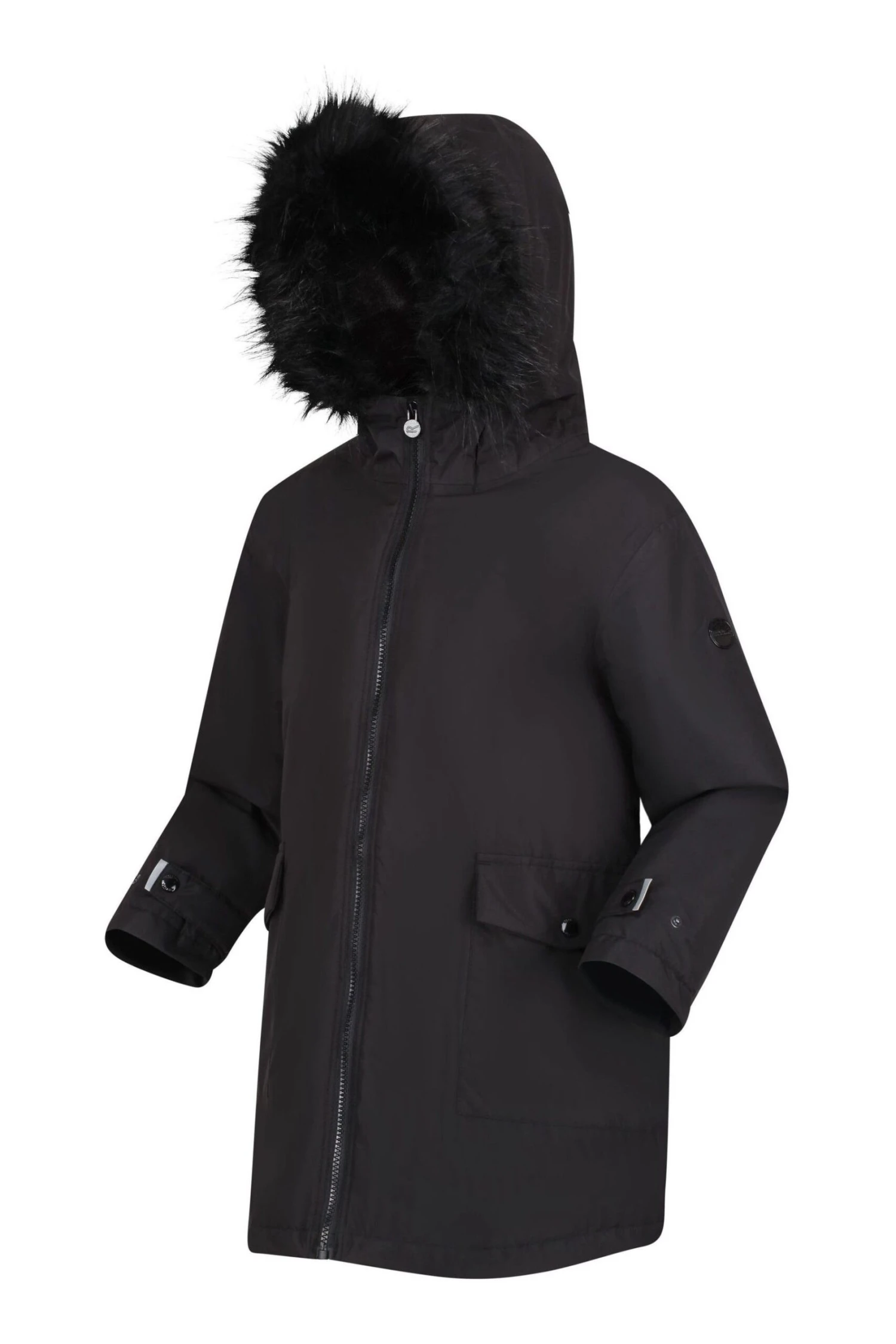 Regatta Adelyn Black Waterproof Insulated Parka Jacket - Image 5