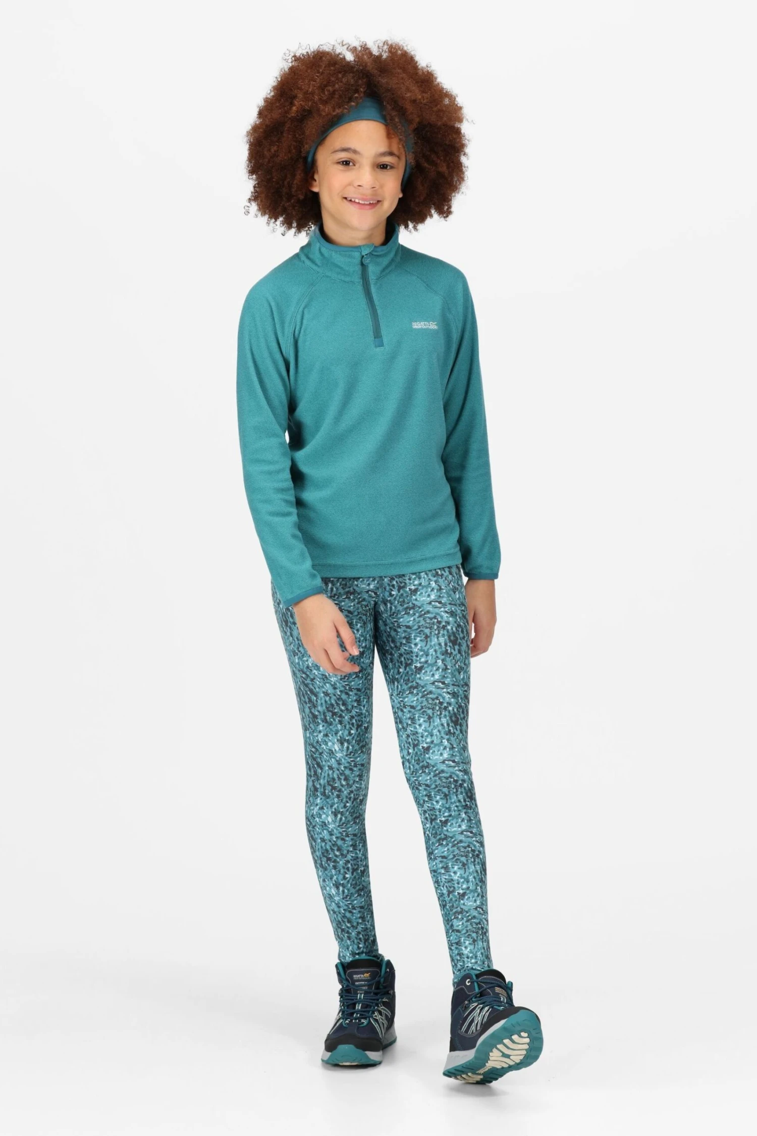 Regatta Blue Loco Half Zip Fleece - Image 3