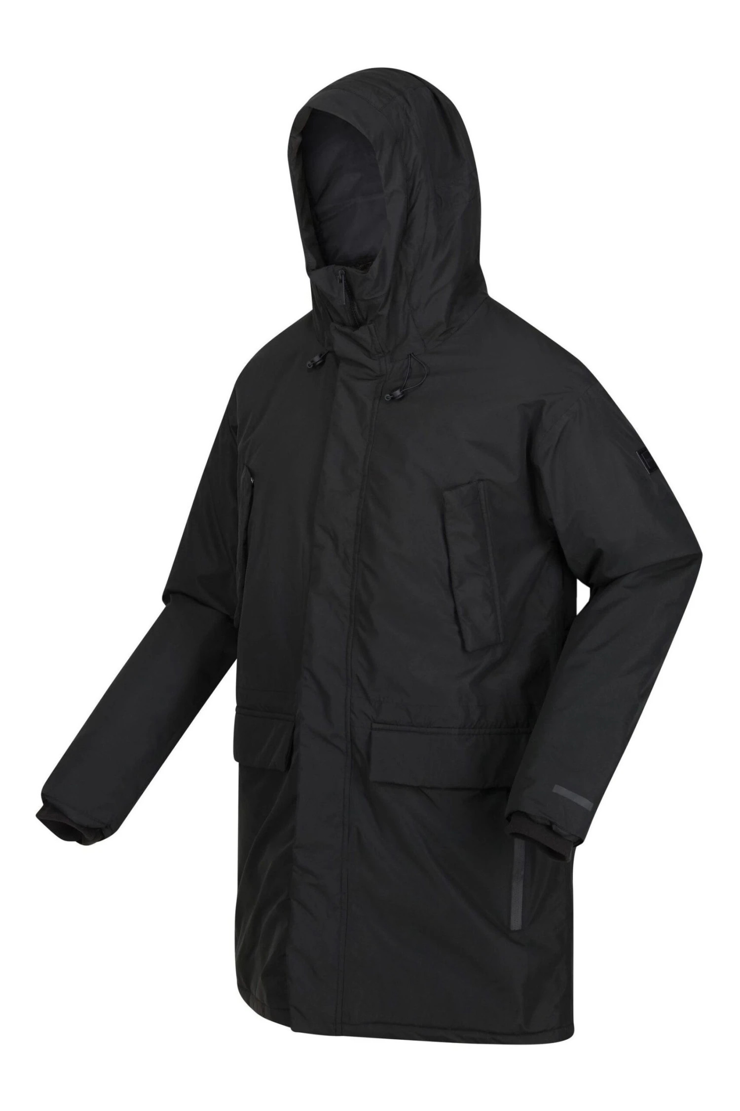 Regatta Tavaris Longline Waterproof Insulated Black Jacket - Image 8