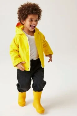 Regatta Yellow Winter Animal Waterproof Jacket
