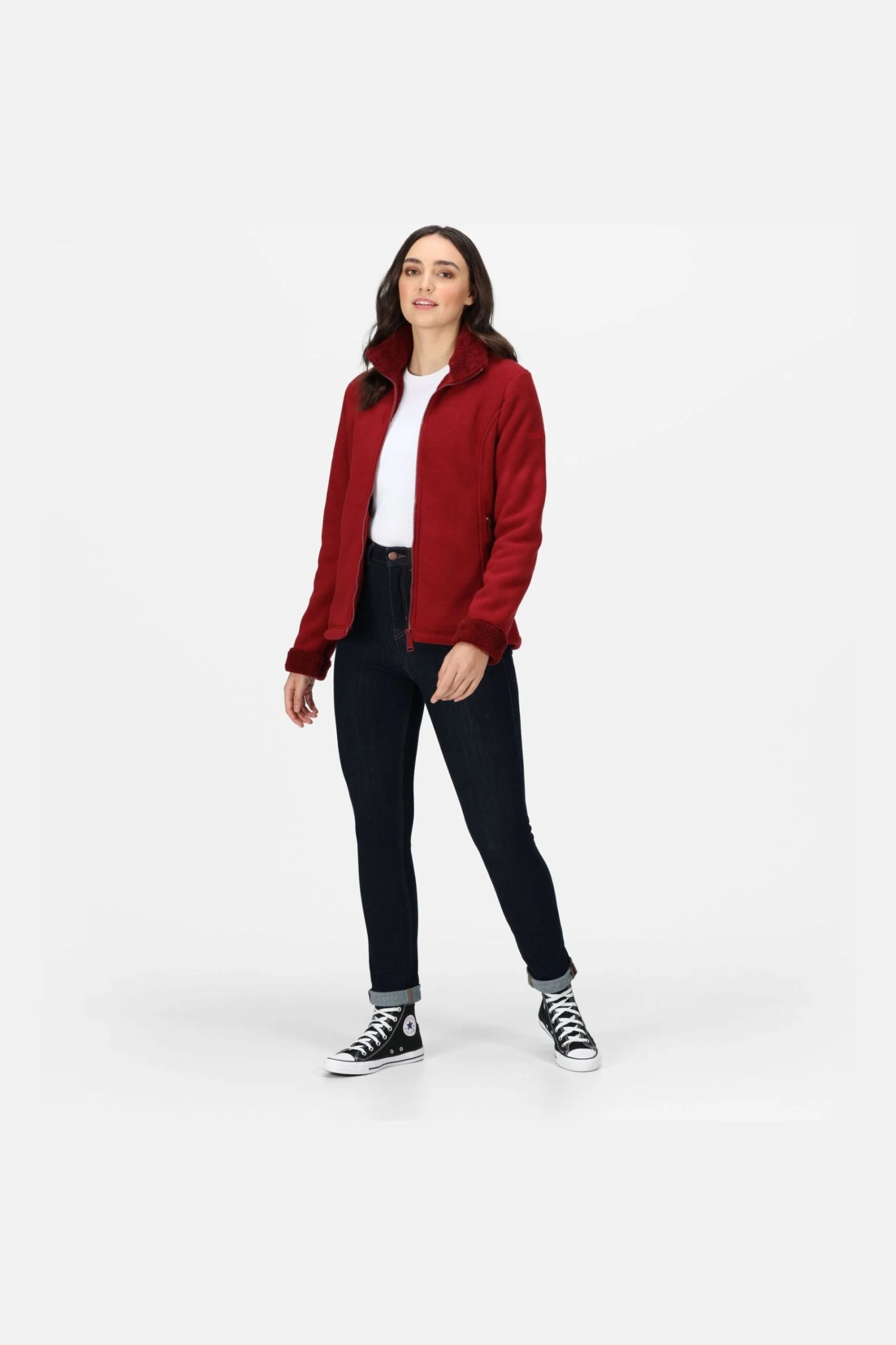 Regatta Red Brandall Full Zip Fleece - Image 3