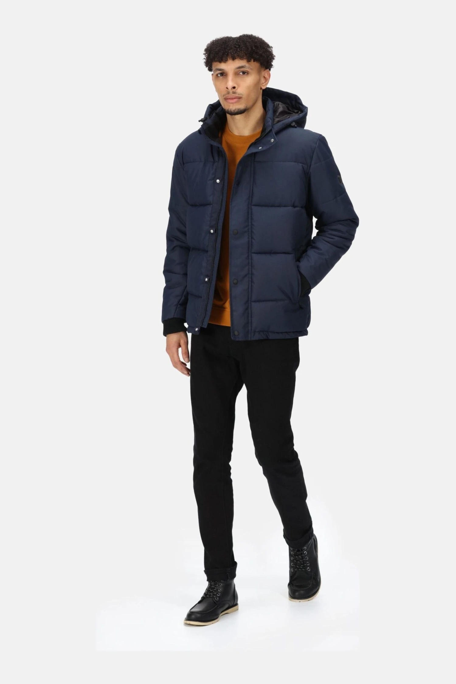 Regatta Blue Farren Insulated Padded Jacket - Image 3