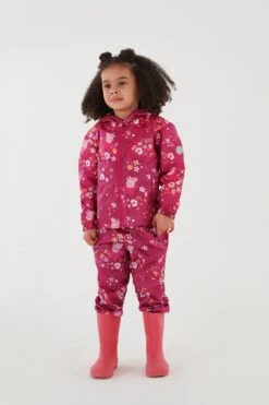 Regatta Pink Peppa Pig Waterproof Pack It Overtrousers