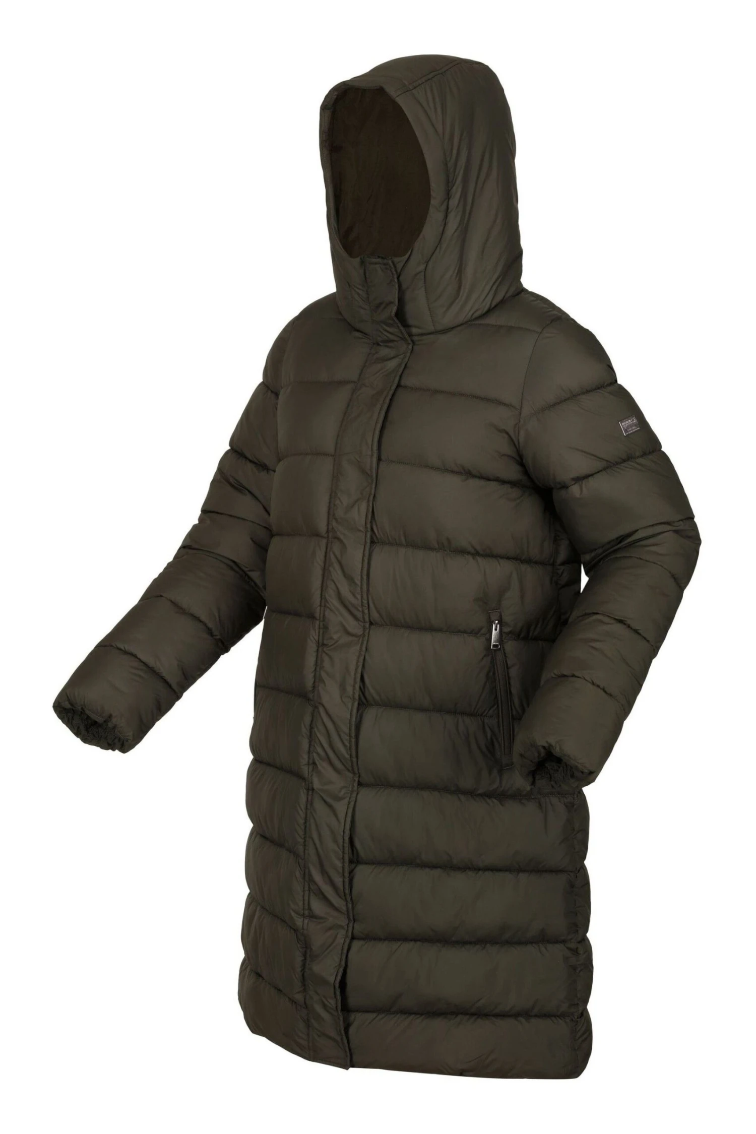 Regatta Green Bodie Longline Duvet Puffer Jacket - Image 7