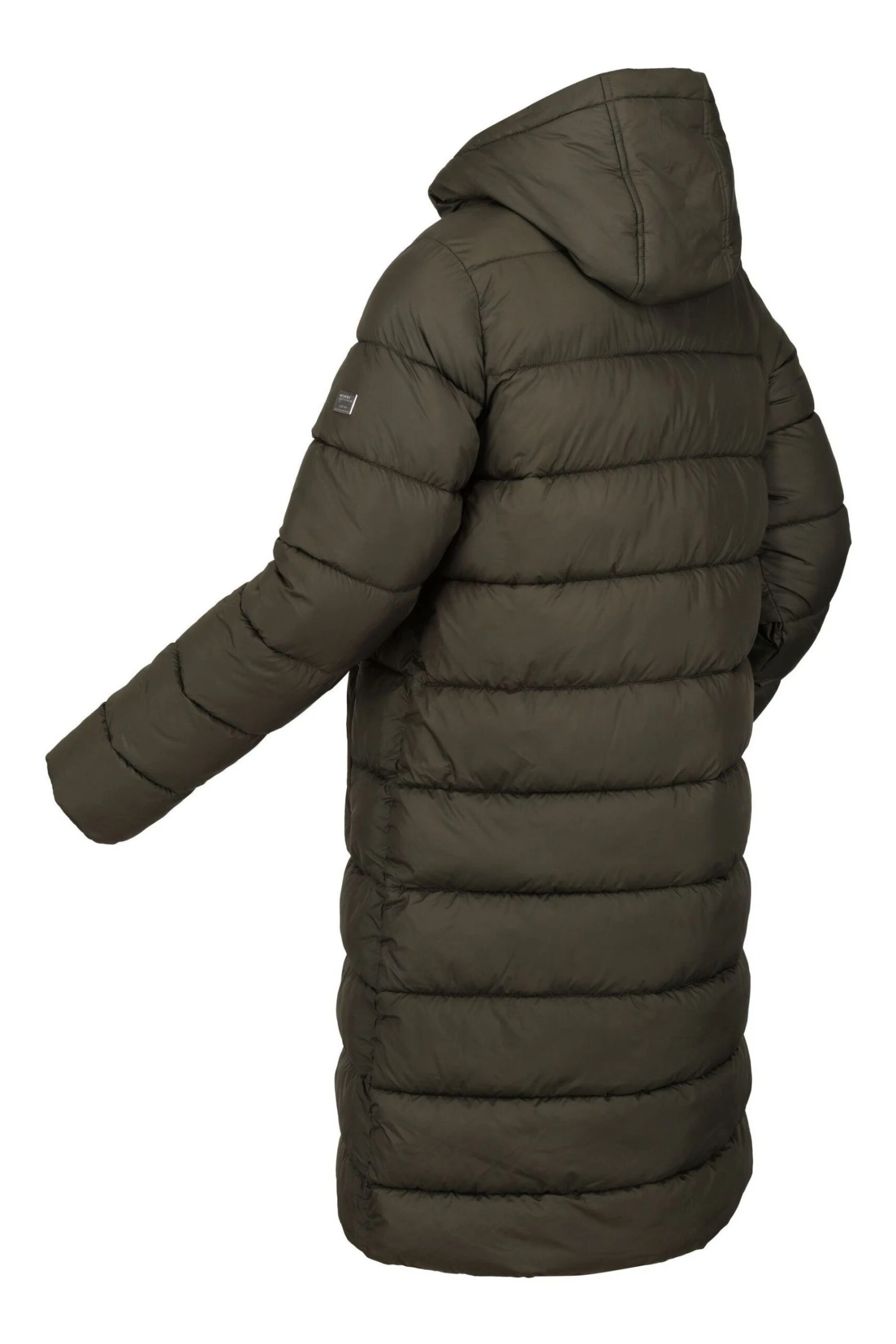 Regatta Green Bodie Longline Duvet Puffer Jacket - Image 8