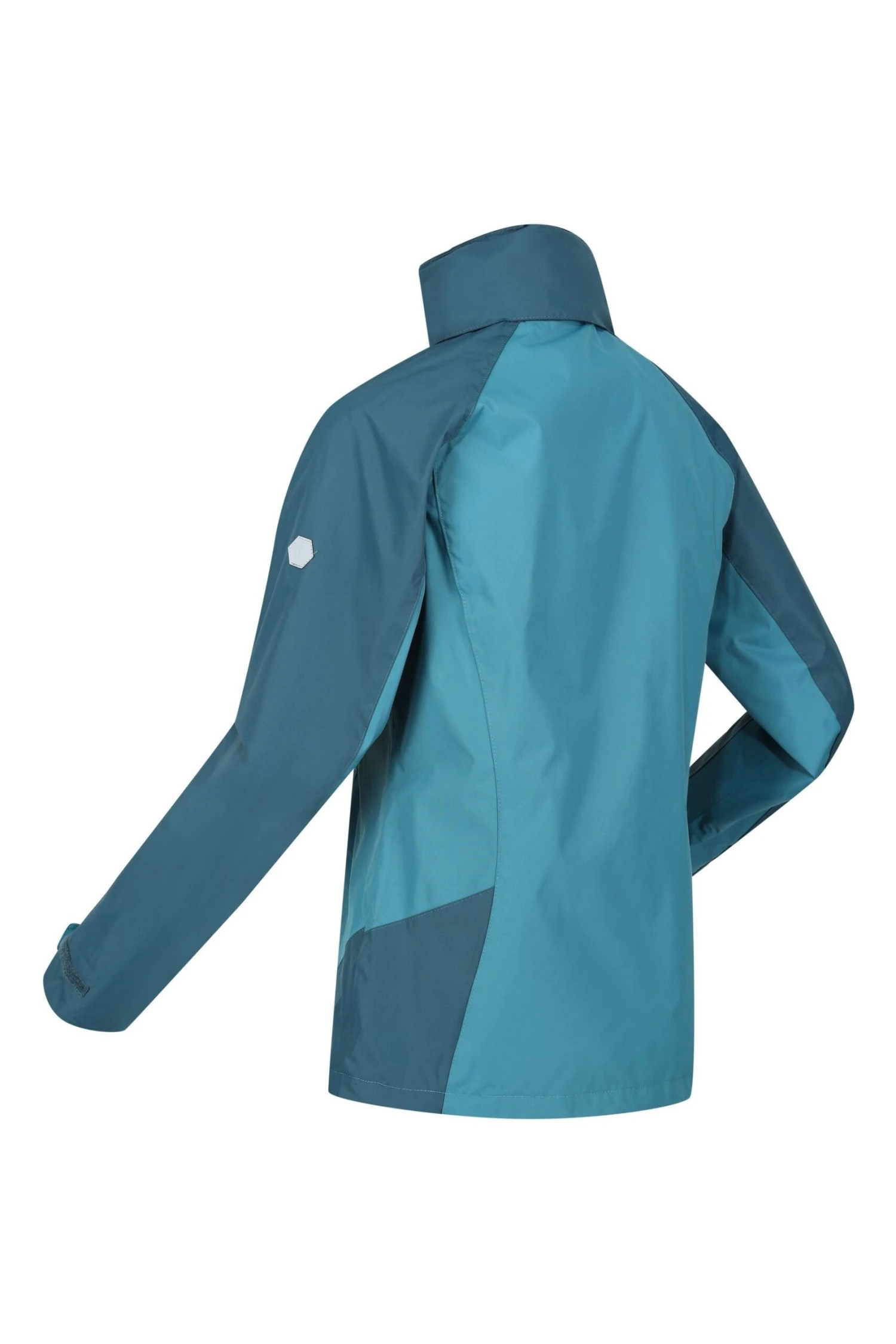 Regatta Womens Blue Calderdale IV Waterproof Jacket - Image 8