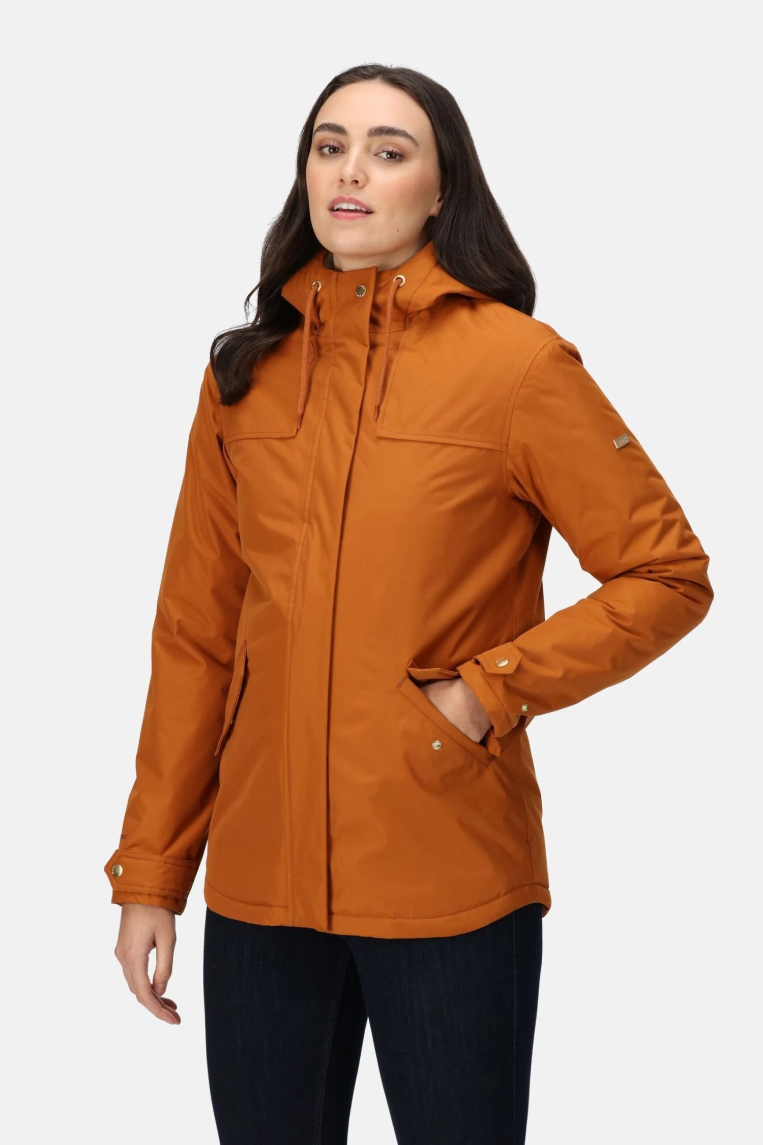 Regatta Bria Waterproof Insulated Brown Jacket