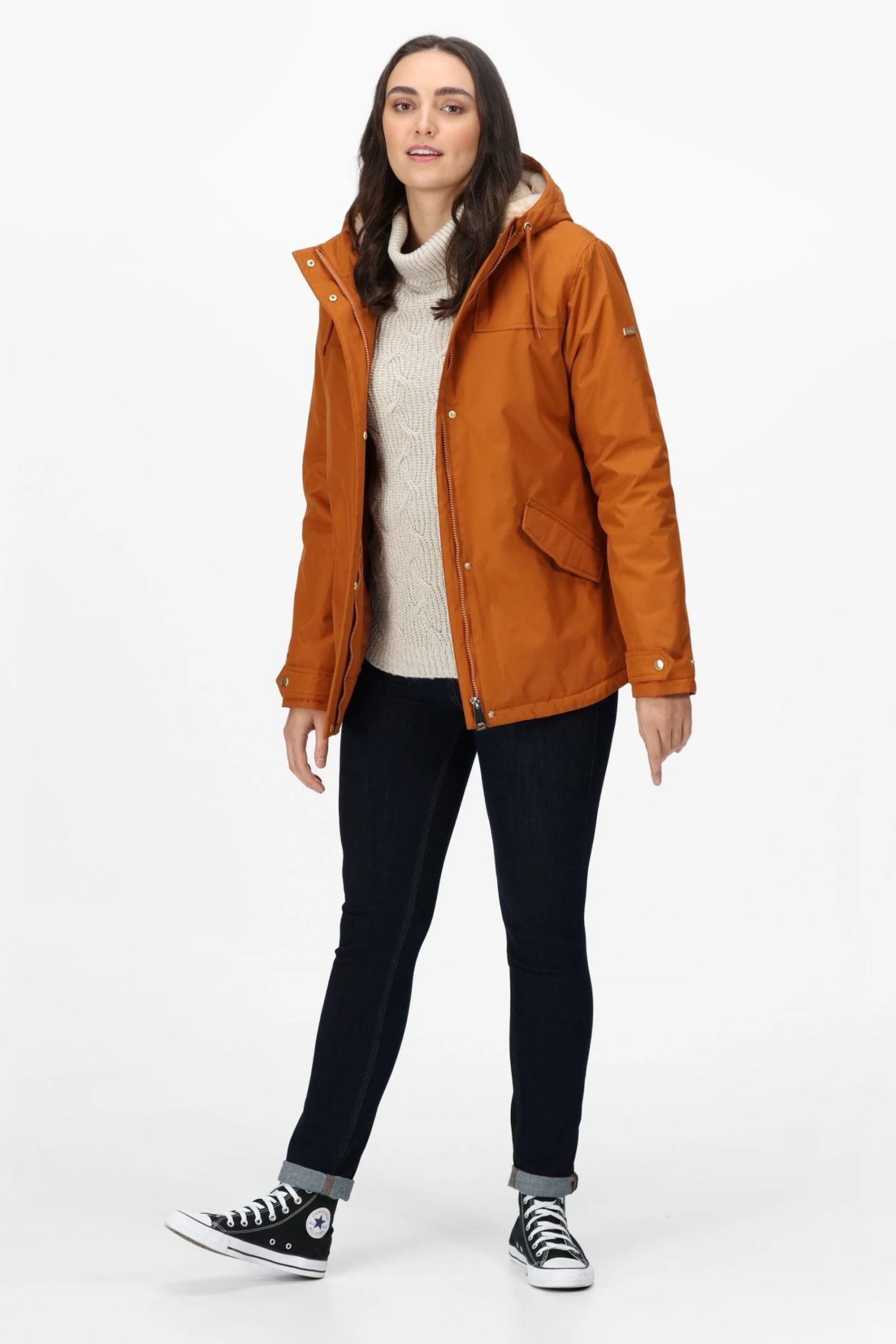 Regatta Bria Waterproof Insulated Brown Jacket - Image 3