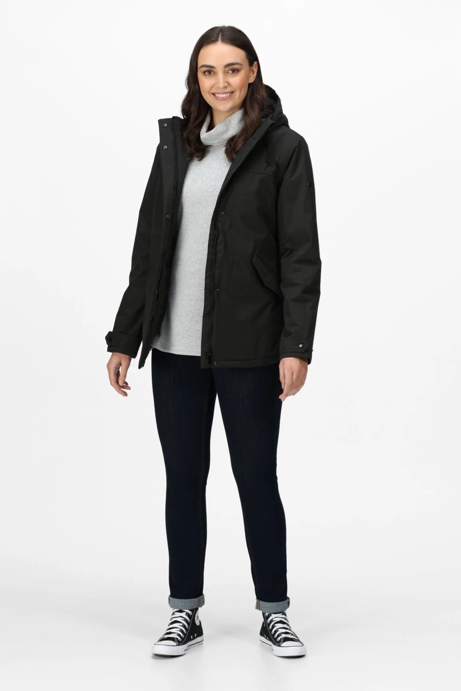 Regatta Bria Black Waterproof Insulated Jacket - Image 3