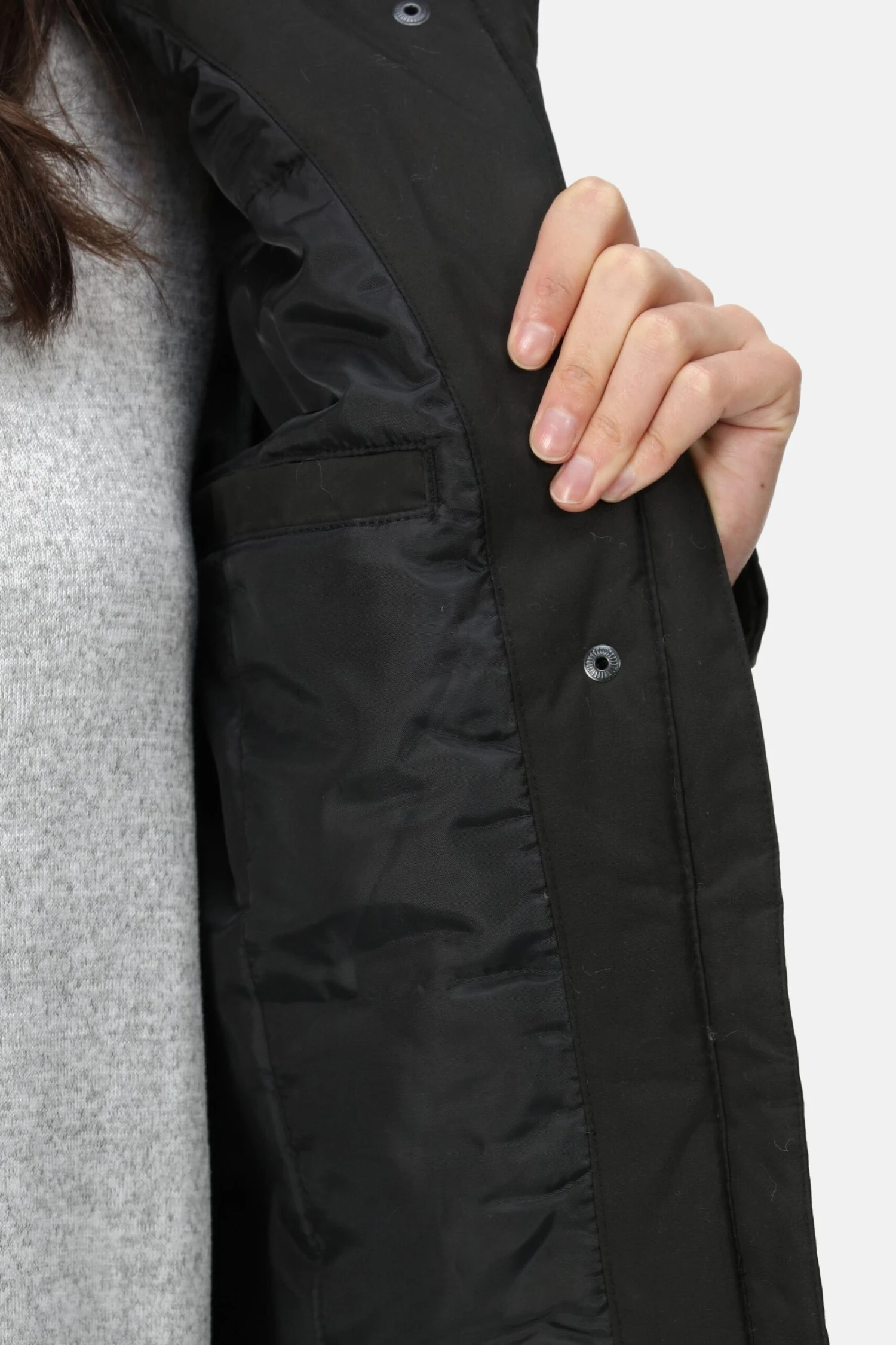 Regatta Bria Black Waterproof Insulated Jacket - Image 4