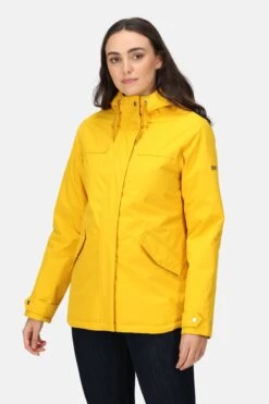 Regatta Bria Yellow Waterproof Insulated Jacket