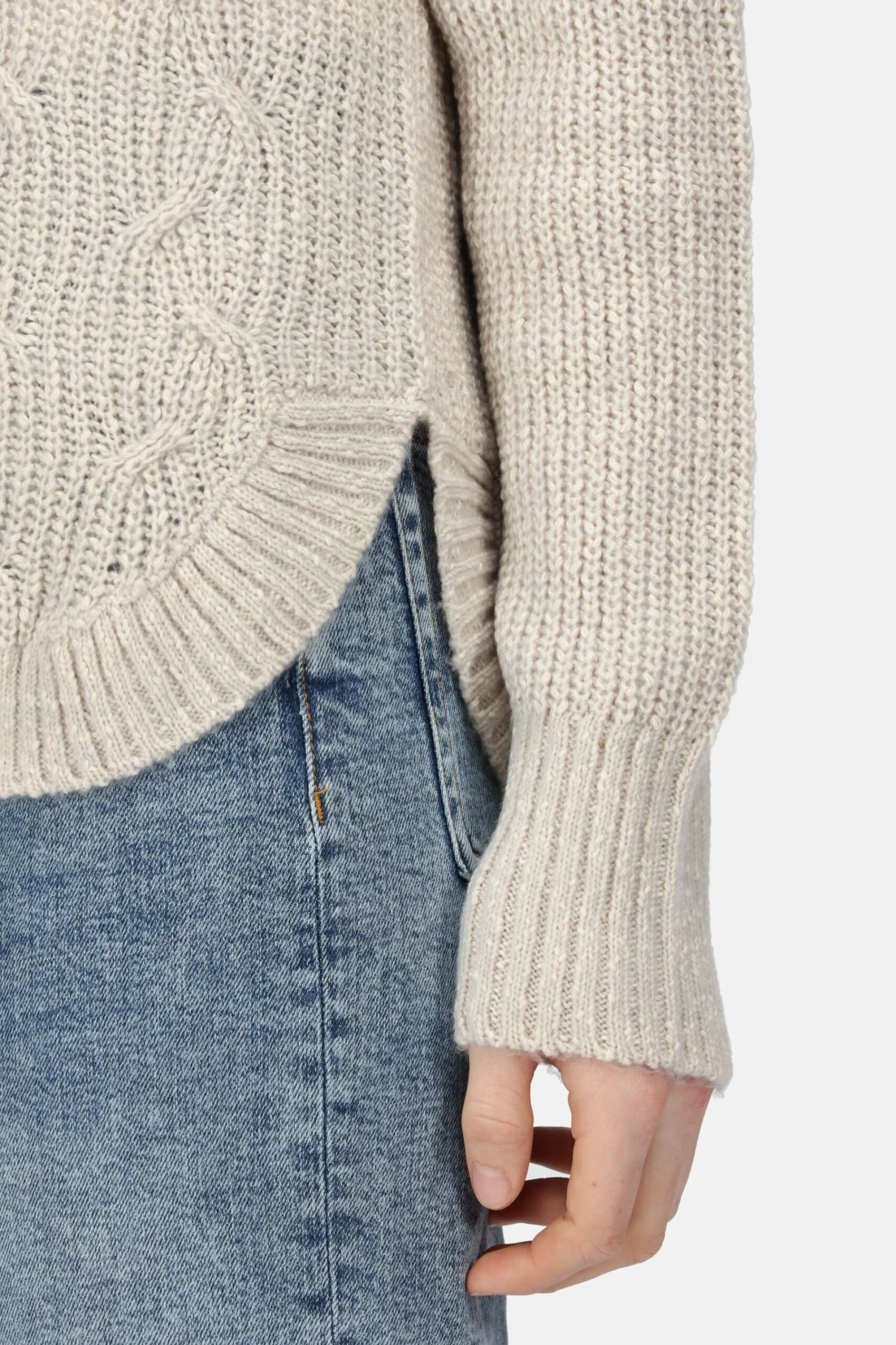 Regatta Grey Kensley Roll Neck Knitted Jumper - Image 5