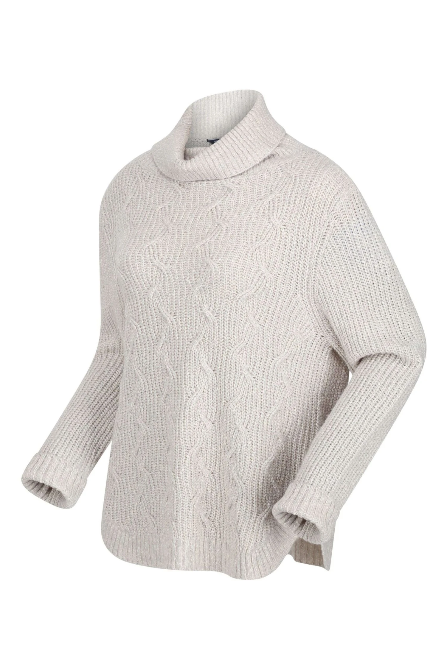Regatta Grey Kensley Roll Neck Knitted Jumper - Image 8