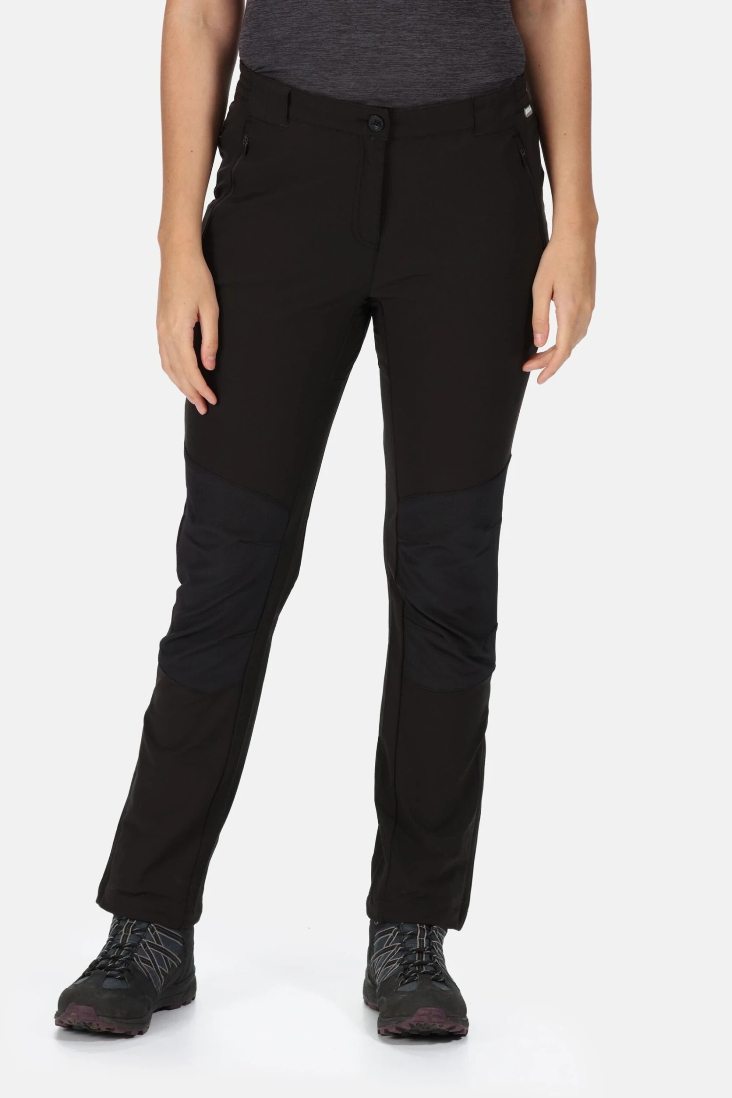 Regatta Womens Questra Isoflex Black Trousers