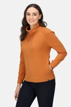 Regatta Abbilissa Slouchy Neckline Brown Fleece