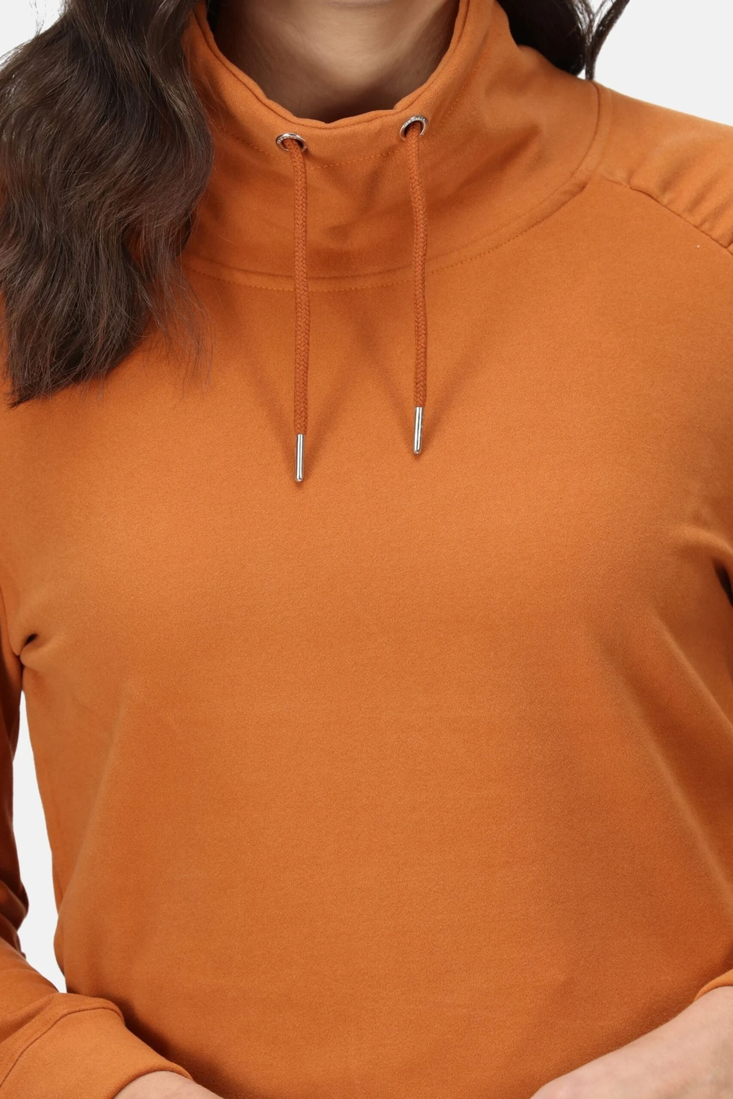 Regatta Abbilissa Slouchy Neckline Brown Fleece - Image 4