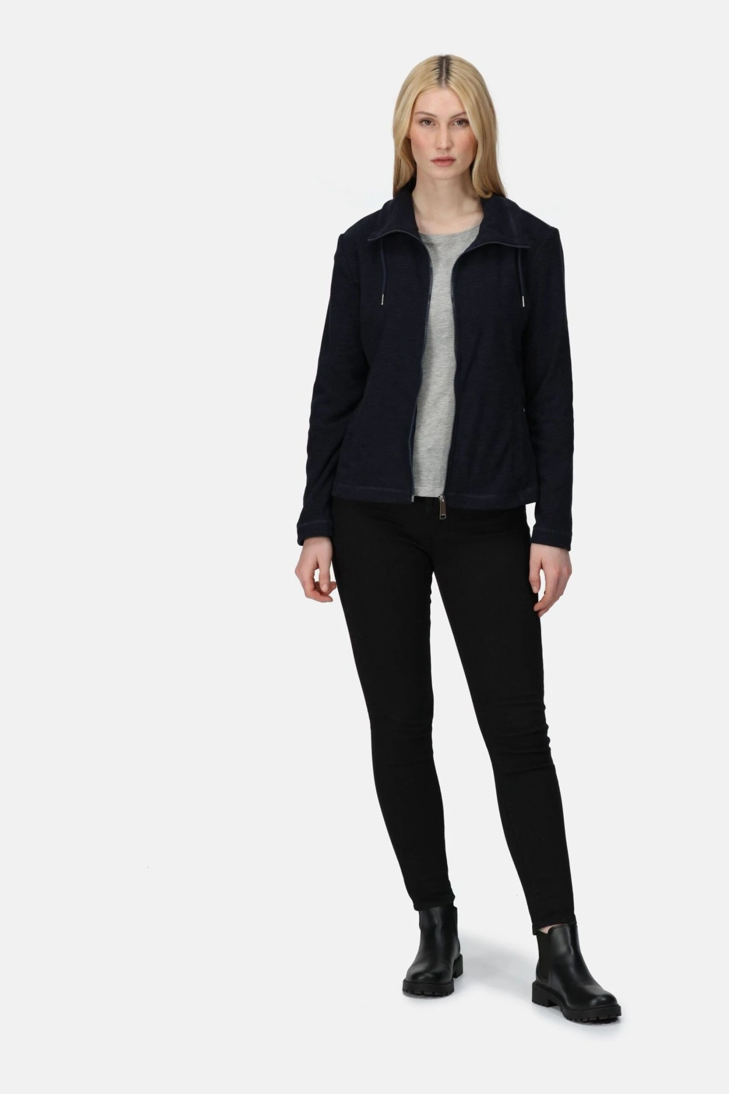 Regatta Blue Kizmit Full Zip Fleece - Image 3