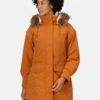 Regatta Shiloh Brown Longline Waterproof Insulated Jacket