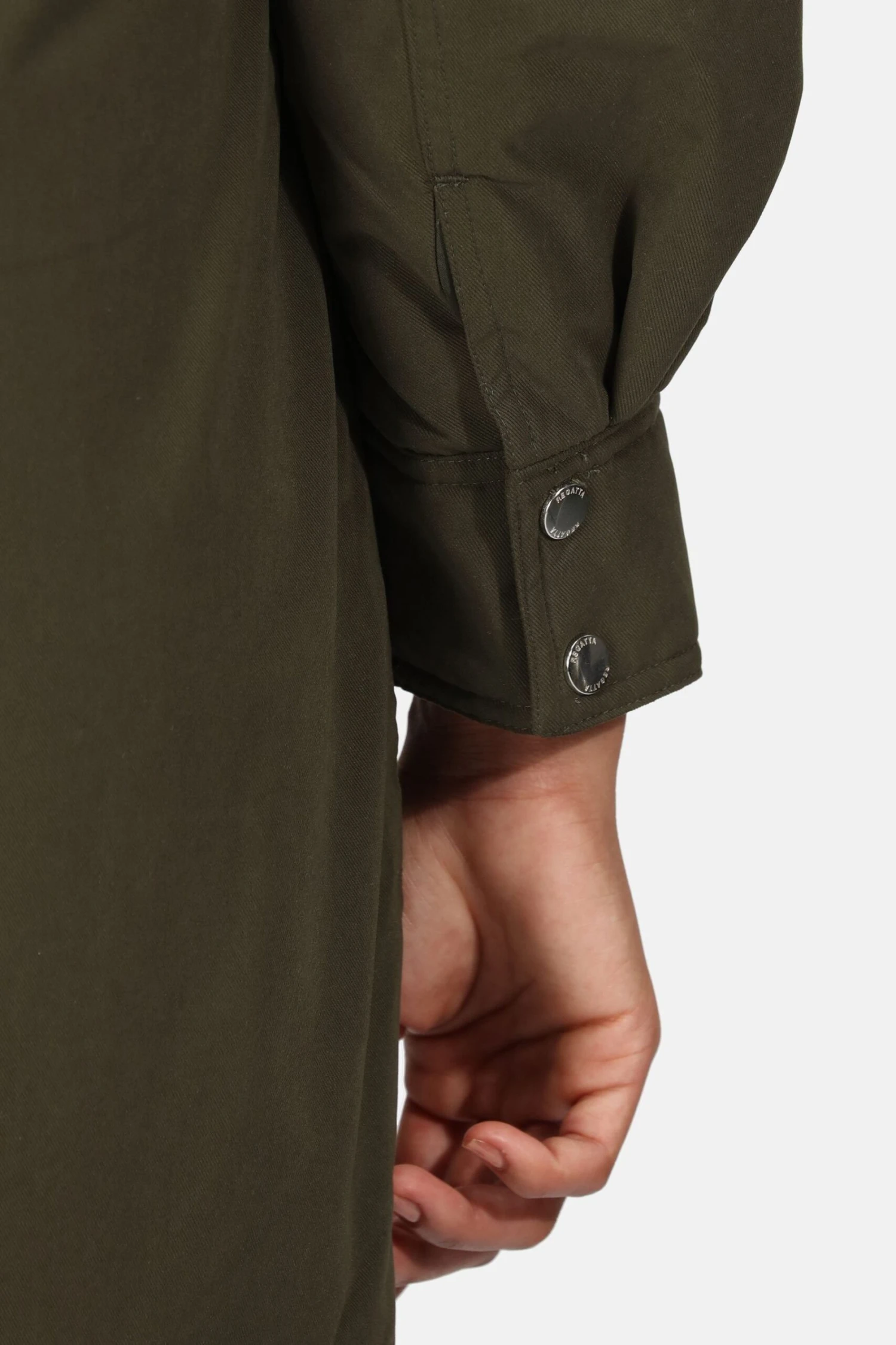 Regatta Green Shiloh Longline Waterproof Insulated Jacket - Image 4